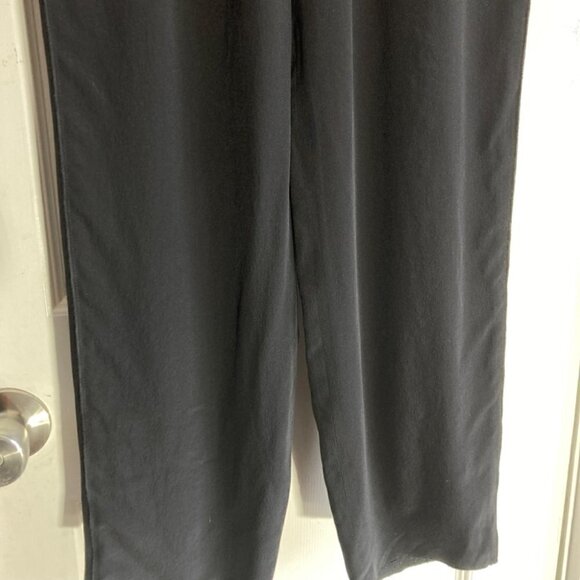 Tahari black relax silk Pants 100% Silk Size XS - Picture 5 of 10